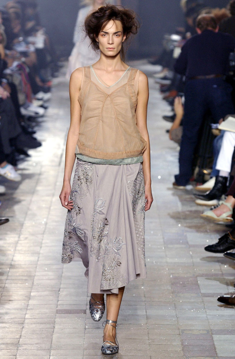 Dries van Noten fashion show for Spring/Summer 2004