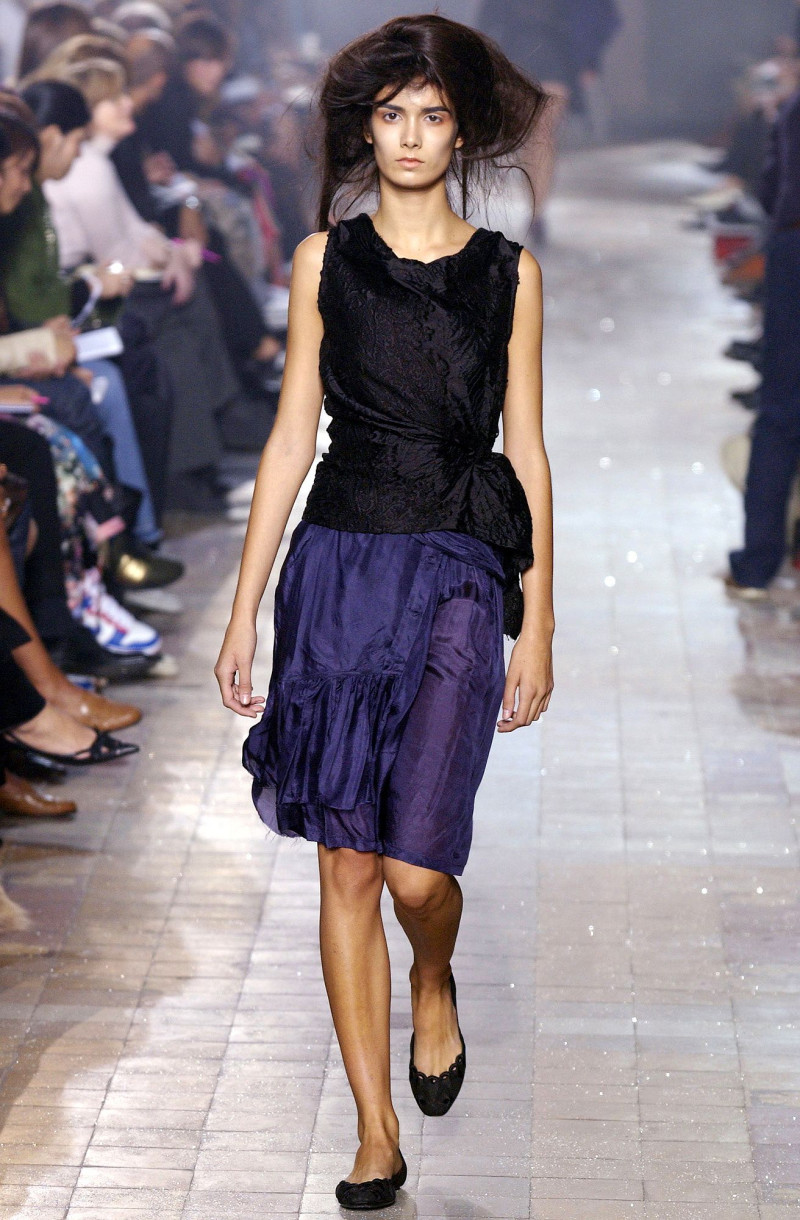 Dries van Noten fashion show for Spring/Summer 2004