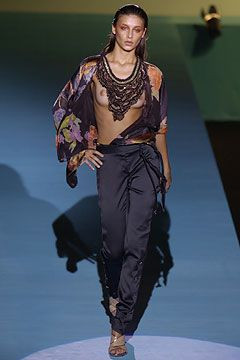 Emanuel Ungaro fashion show for Spring/Summer 2004
