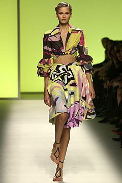 Pucci fashion show for Spring/Summer 2004
