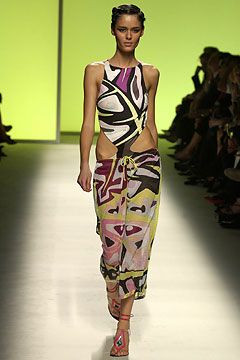 Pucci fashion show for Spring/Summer 2004