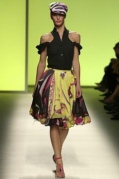 Pucci fashion show for Spring/Summer 2004