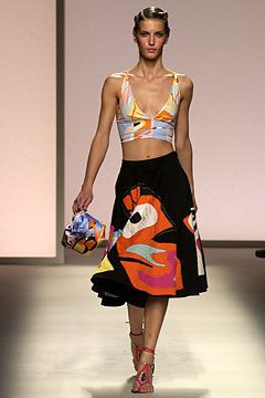 Pucci fashion show for Spring/Summer 2004
