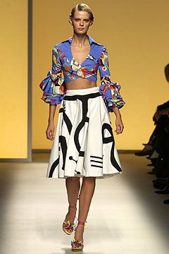 Pucci fashion show for Spring/Summer 2004