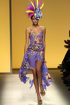 Pucci fashion show for Spring/Summer 2004