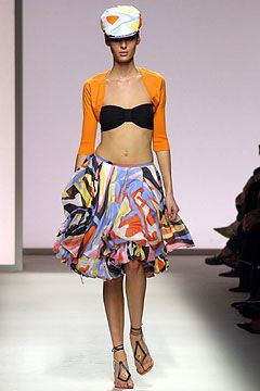 Pucci fashion show for Spring/Summer 2004