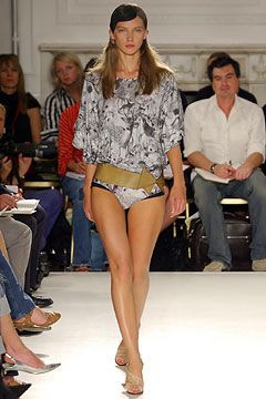 Emma Cook fashion show for Spring/Summer 2004