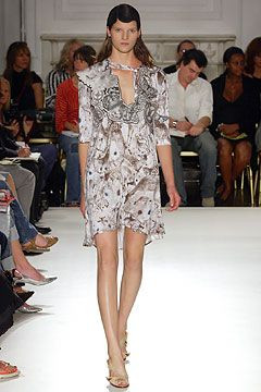 Emma Cook fashion show for Spring/Summer 2004