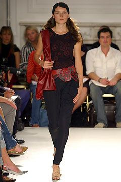 Emma Cook fashion show for Spring/Summer 2004