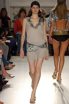 Emma Cook fashion show for Spring/Summer 2004