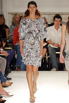 Emma Cook fashion show for Spring/Summer 2004