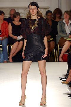 Emma Cook fashion show for Spring/Summer 2004