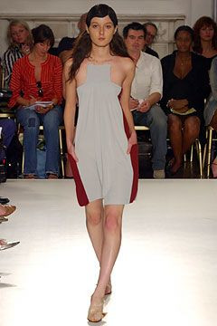 Emma Cook fashion show for Spring/Summer 2004