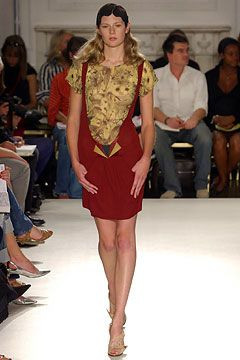 Emma Cook fashion show for Spring/Summer 2004