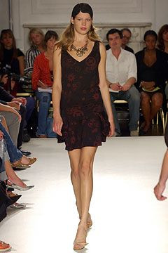 Emma Cook fashion show for Spring/Summer 2004