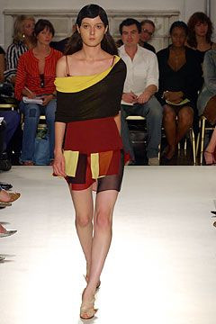 Emma Cook fashion show for Spring/Summer 2004