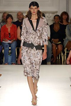 Emma Cook fashion show for Spring/Summer 2004