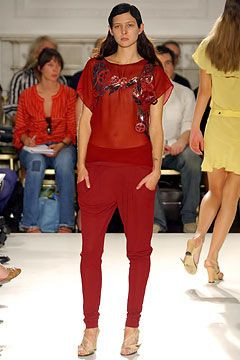 Emma Cook fashion show for Spring/Summer 2004