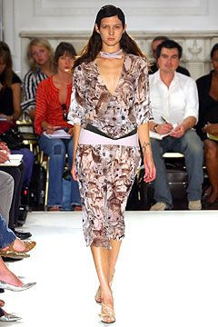 Emma Cook fashion show for Spring/Summer 2004