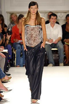Emma Cook fashion show for Spring/Summer 2004