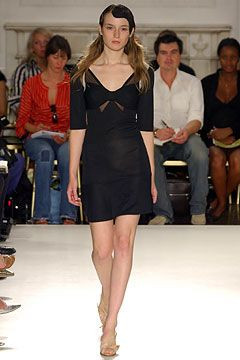Emma Cook fashion show for Spring/Summer 2004