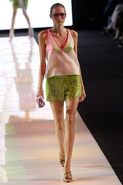 Emporio Armani fashion show for Spring/Summer 2004