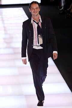 Emporio Armani fashion show for Spring/Summer 2004