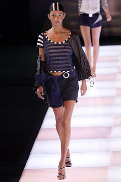Emporio Armani fashion show for Spring/Summer 2004