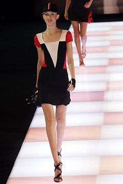 Emporio Armani fashion show for Spring/Summer 2004