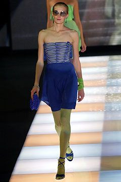 Emporio Armani fashion show for Spring/Summer 2004