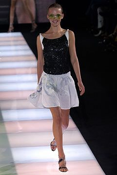 Emporio Armani fashion show for Spring/Summer 2004