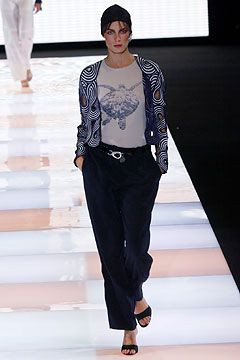 Giorgio Armani fashion show for Spring/Summer 2004