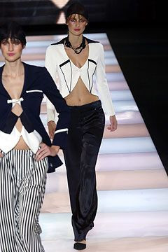 Giorgio Armani fashion show for Spring/Summer 2004