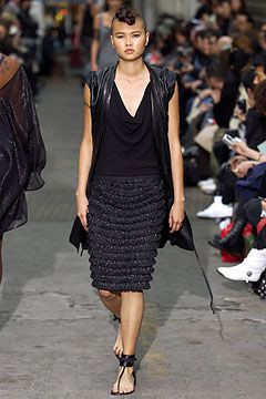 Haider Ackermann fashion show for Spring/Summer 2004