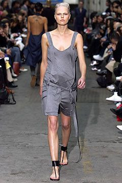 Haider Ackermann fashion show for Spring/Summer 2004