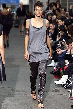 Haider Ackermann fashion show for Spring/Summer 2004