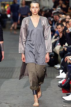 Haider Ackermann fashion show for Spring/Summer 2004