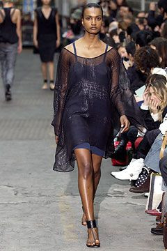 Haider Ackermann fashion show for Spring/Summer 2004
