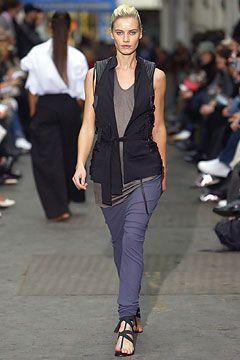 Haider Ackermann fashion show for Spring/Summer 2004