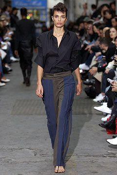 Haider Ackermann fashion show for Spring/Summer 2004