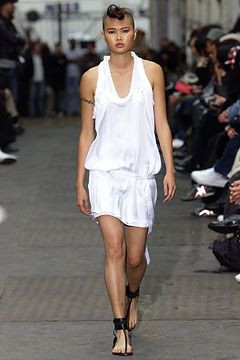 Haider Ackermann fashion show for Spring/Summer 2004