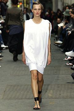 Haider Ackermann fashion show for Spring/Summer 2004
