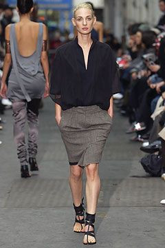Haider Ackermann fashion show for Spring/Summer 2004
