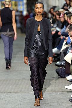 Haider Ackermann fashion show for Spring/Summer 2004