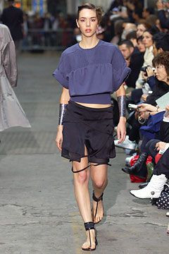 Haider Ackermann fashion show for Spring/Summer 2004