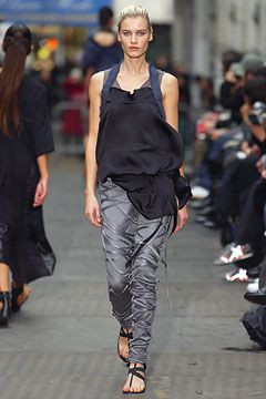 Haider Ackermann fashion show for Spring/Summer 2004