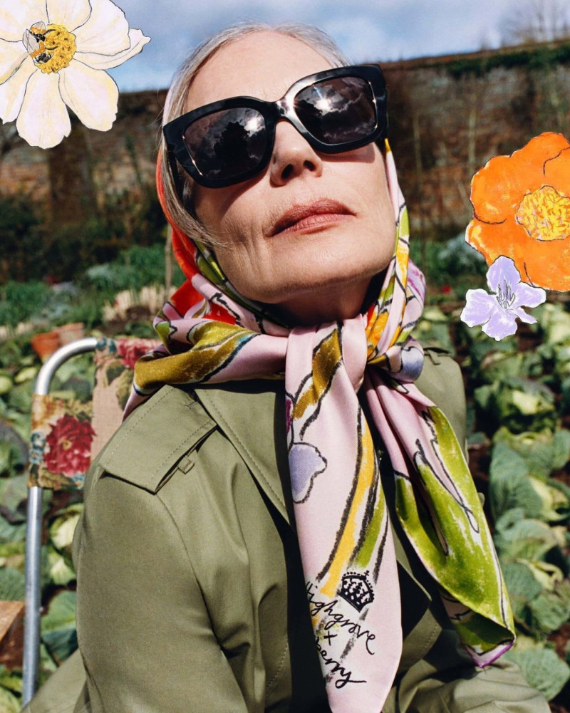 Burberry x highgrove advertisement for Pre-Fall 2025