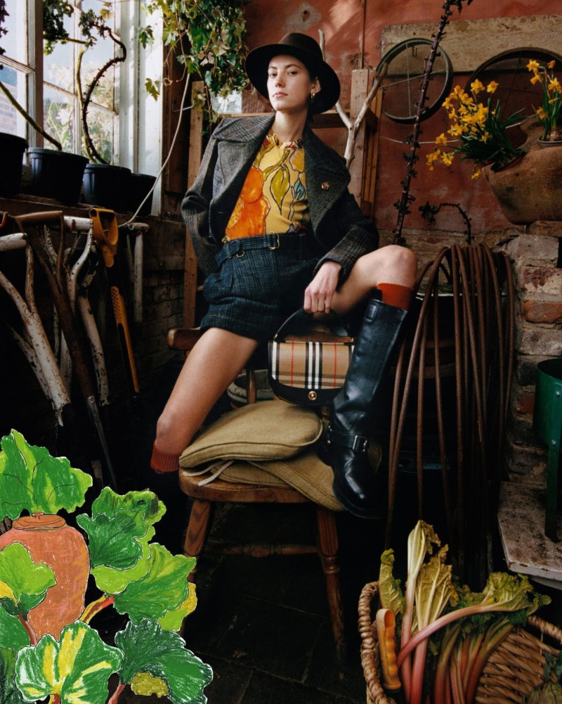 Burberry x highgrove advertisement for Pre-Fall 2025