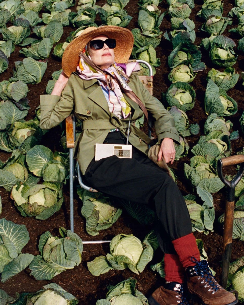 Burberry x highgrove advertisement for Pre-Fall 2025