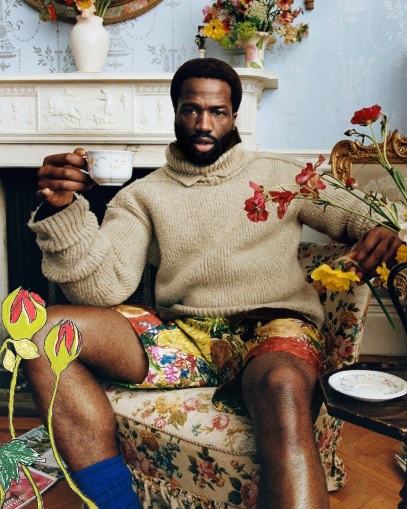 Burberry x highgrove advertisement for Pre-Fall 2025